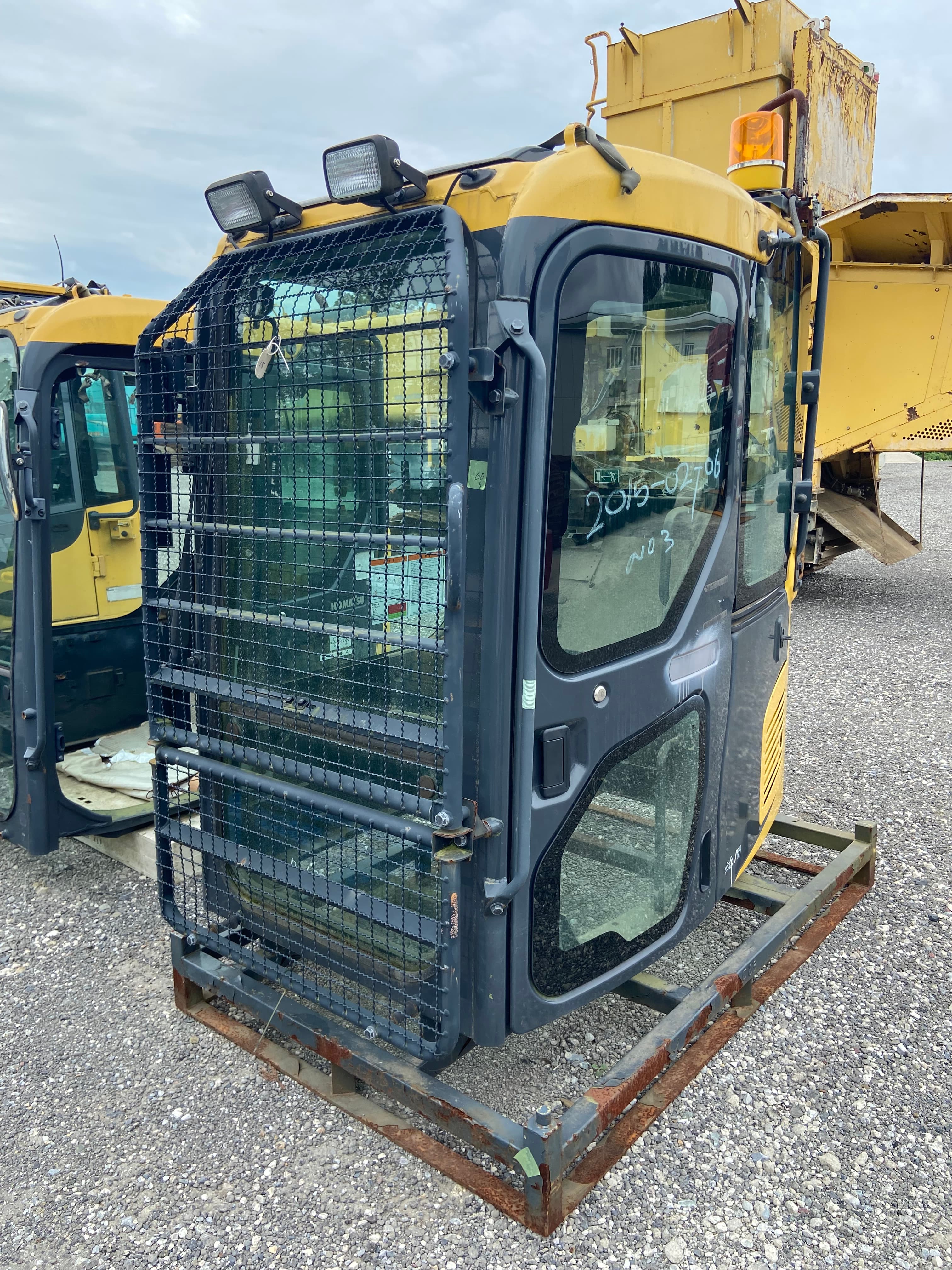 Komatsu cabin, used lights & accessories