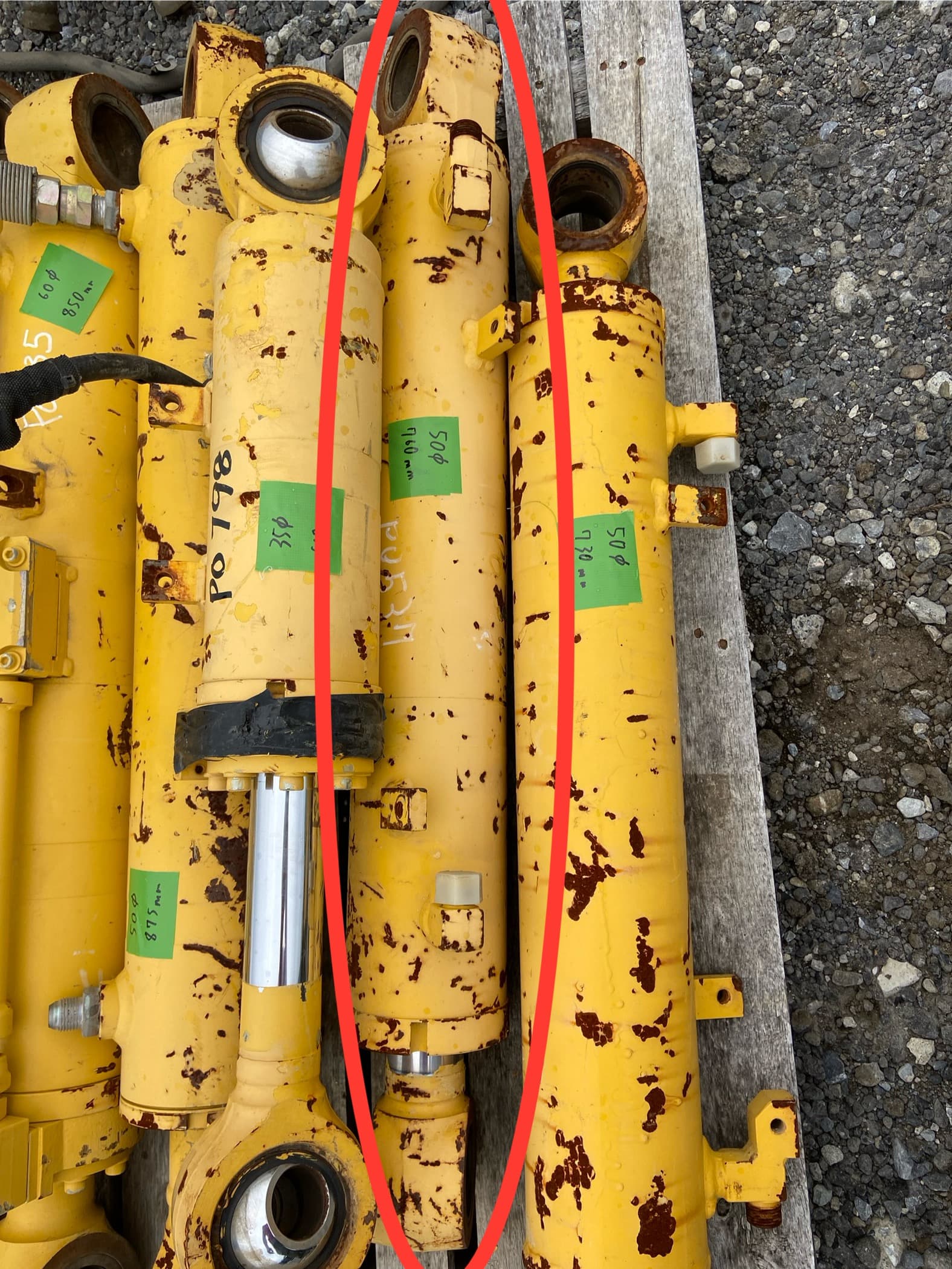 cylinder, used lights & accessories