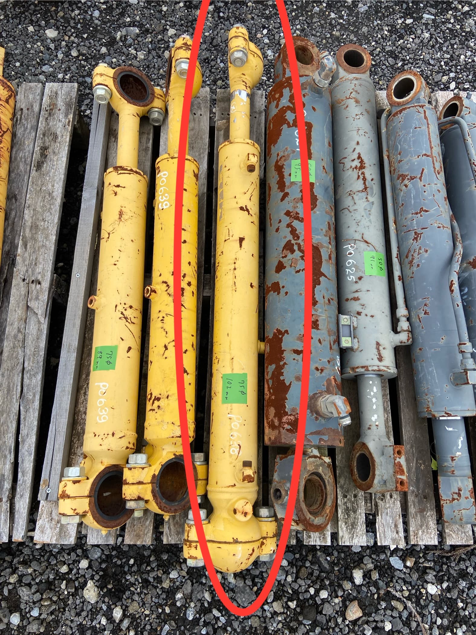 cylinder, used lights & accessories