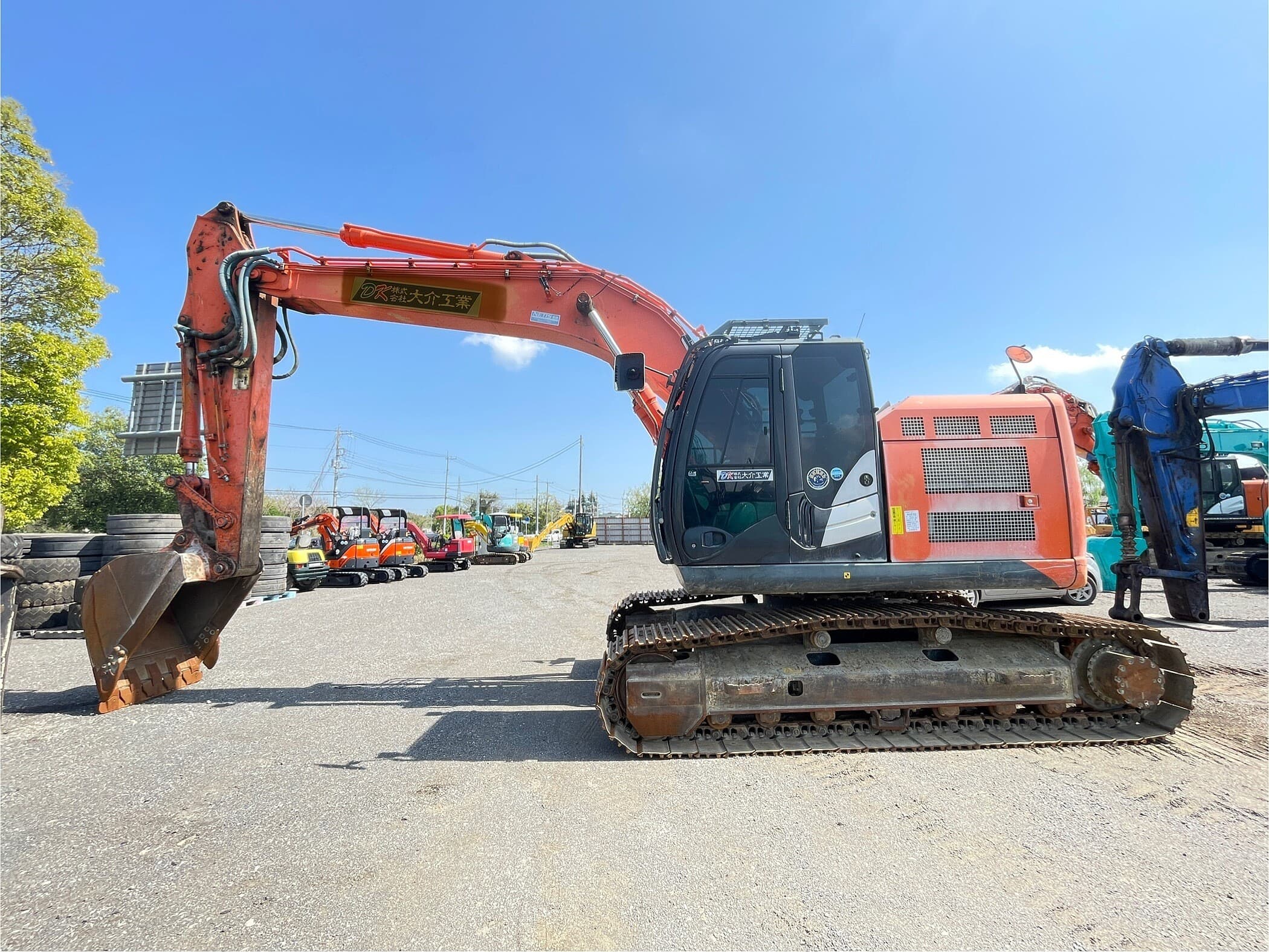 ZX225USRK-5B, used excavator