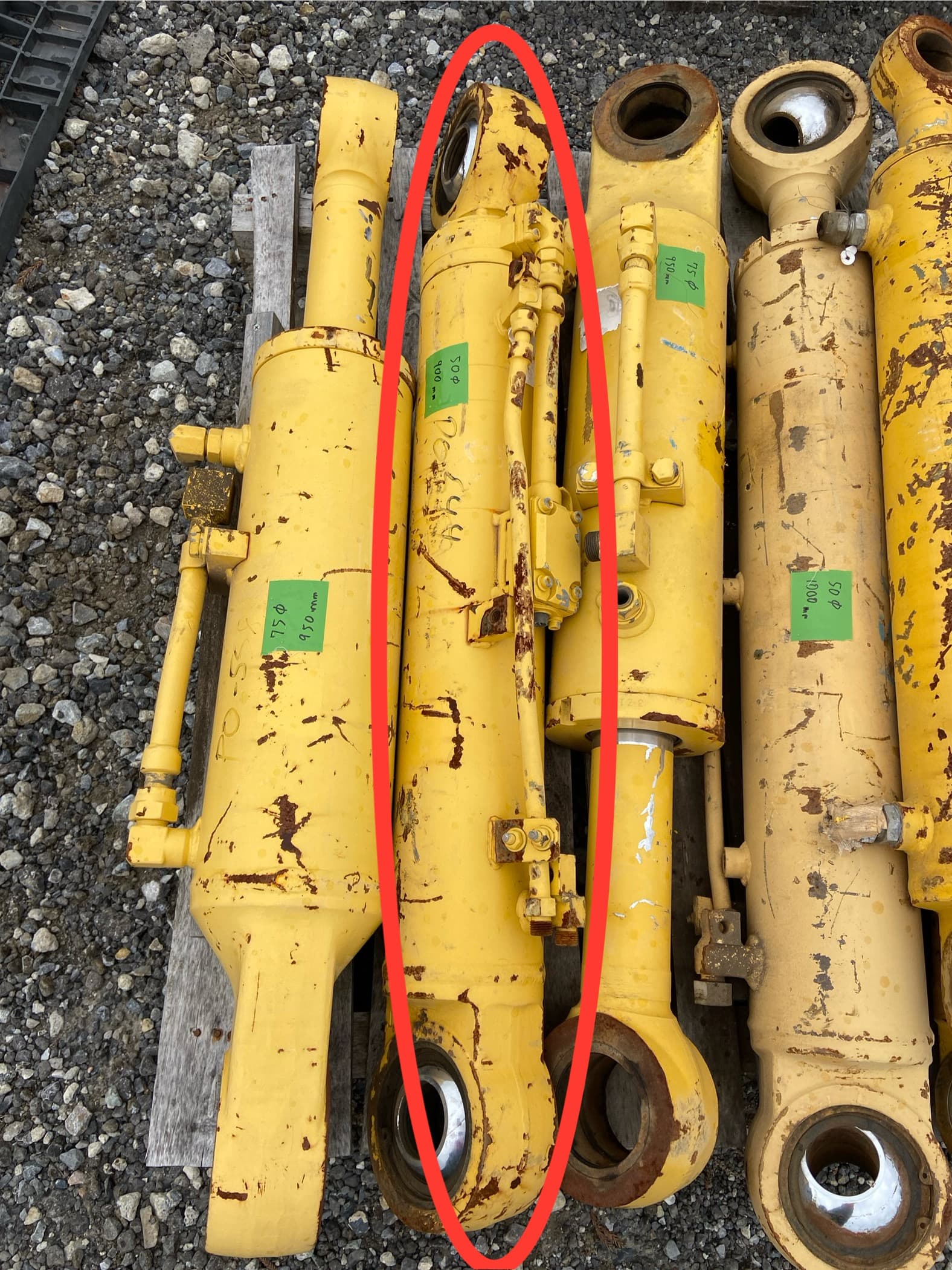 Cylinder, used lights & accessories