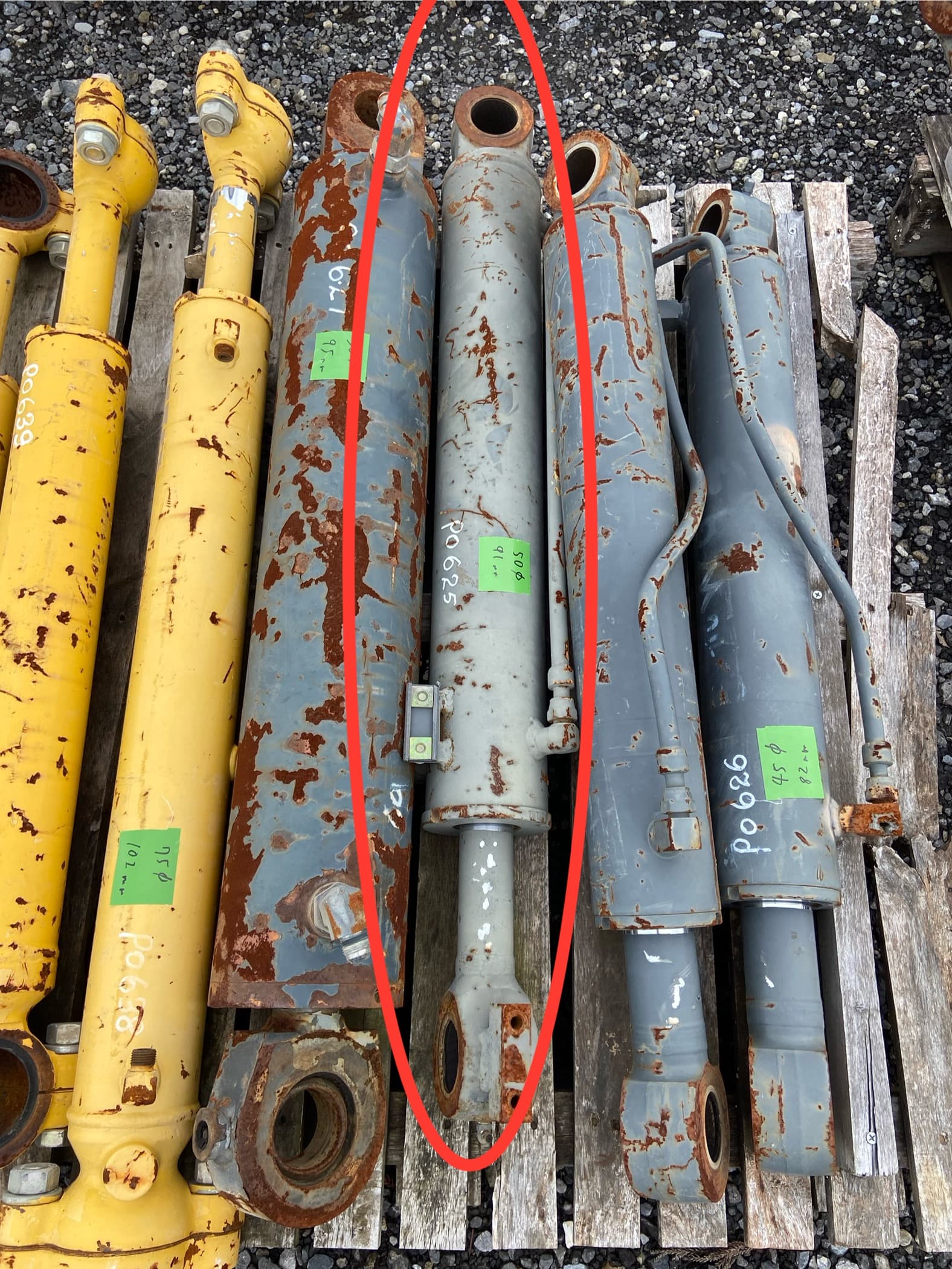 cylinder, used lights & accessories