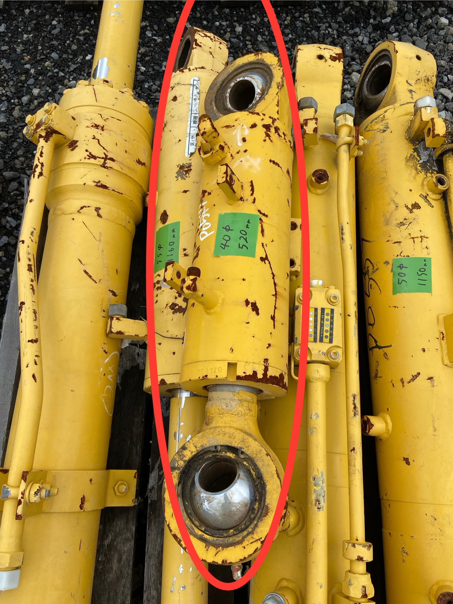 cylinder, used lights & accessories