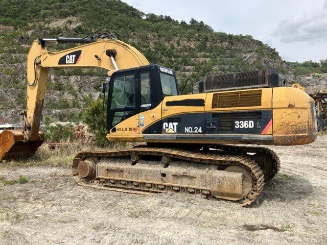 336DL, used excavator
