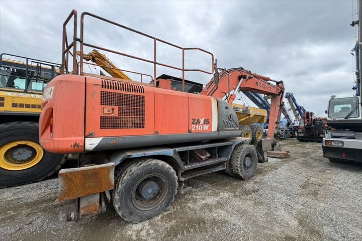 ZX210W-3, used excavator