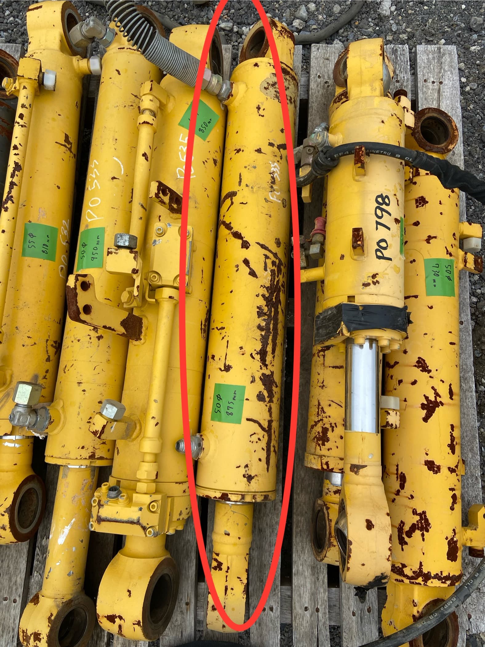 cylinder, used lights & accessories