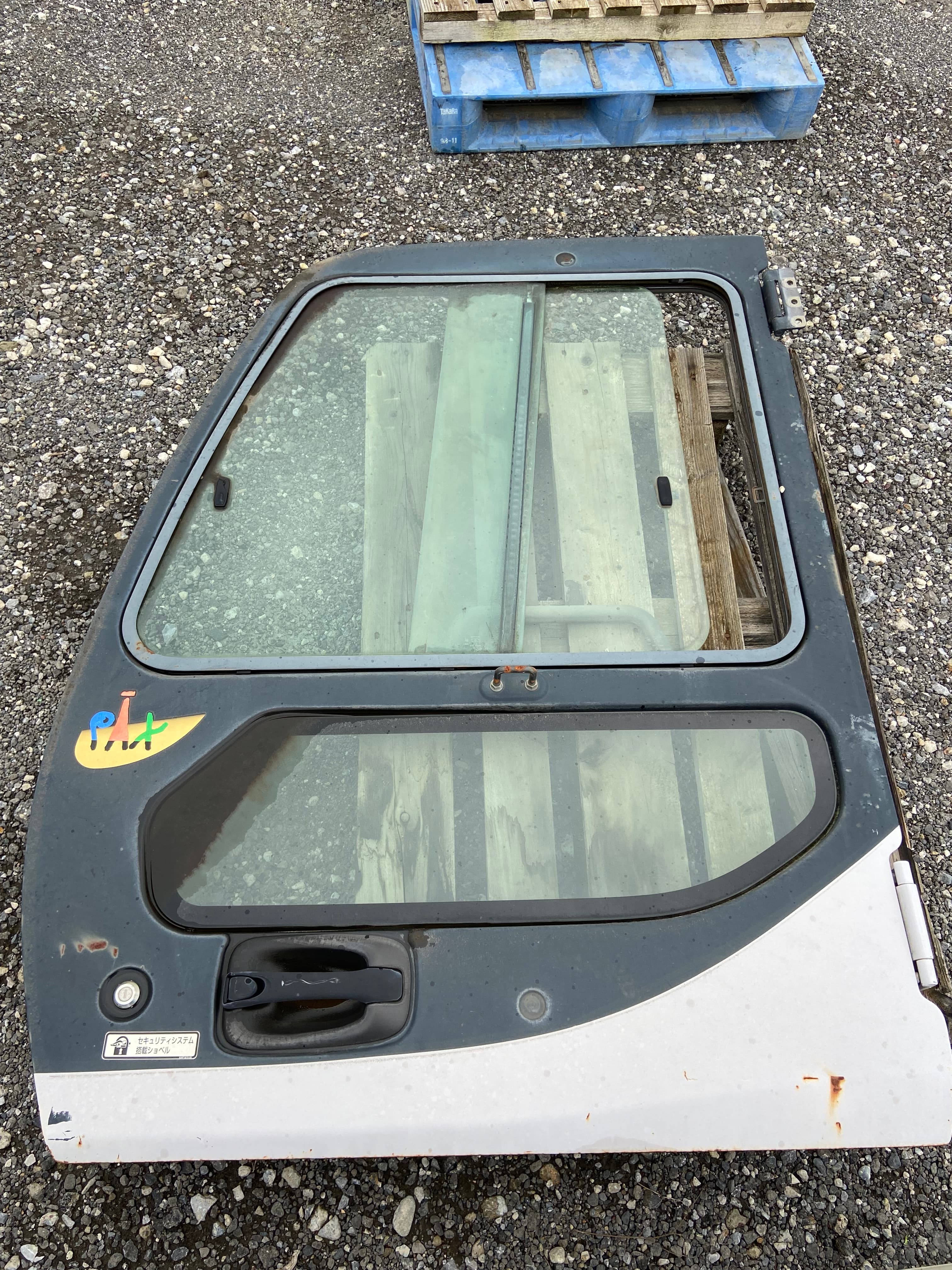 Left door, used lights & accessories