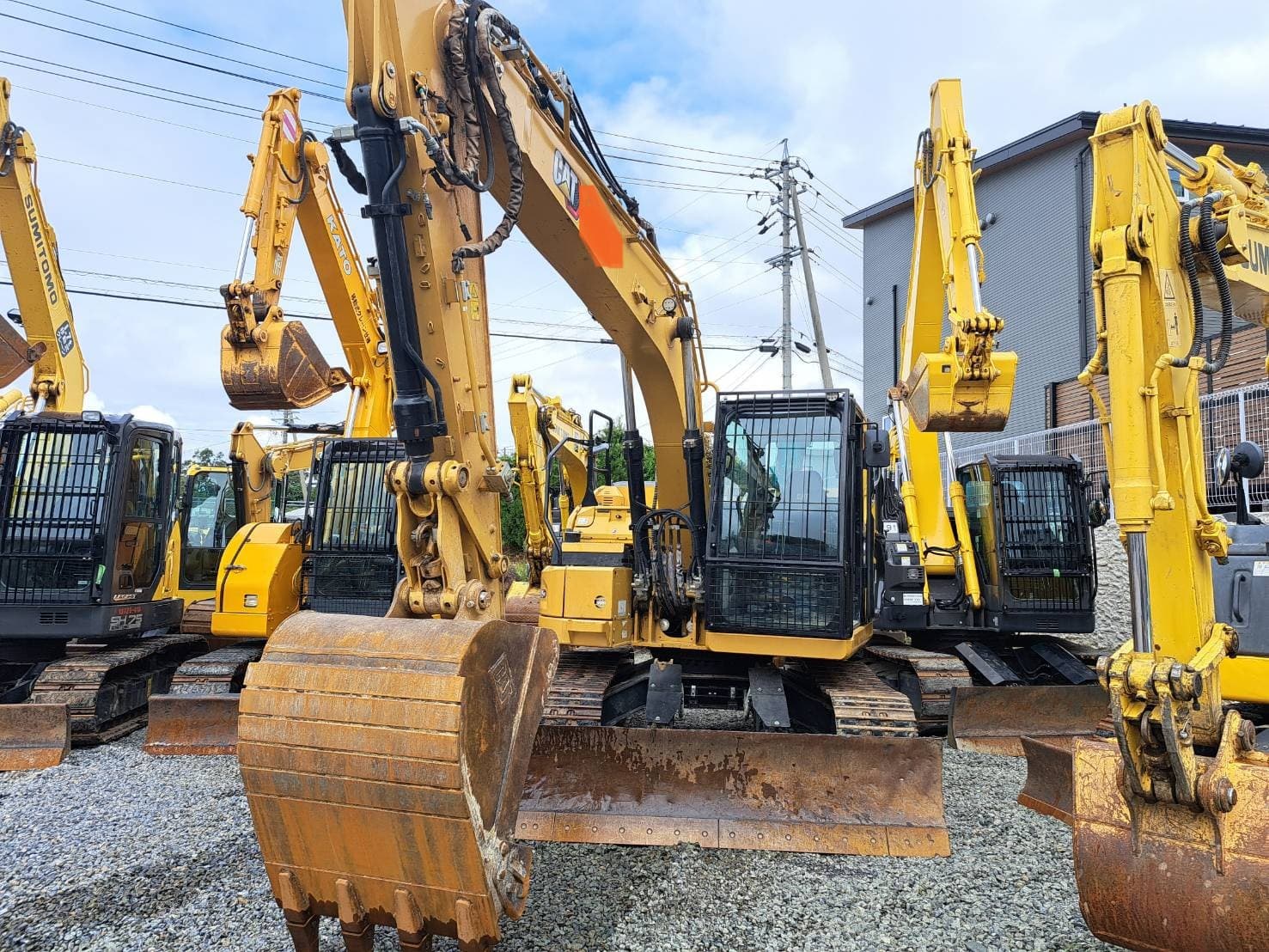 315GC-7, used excavator