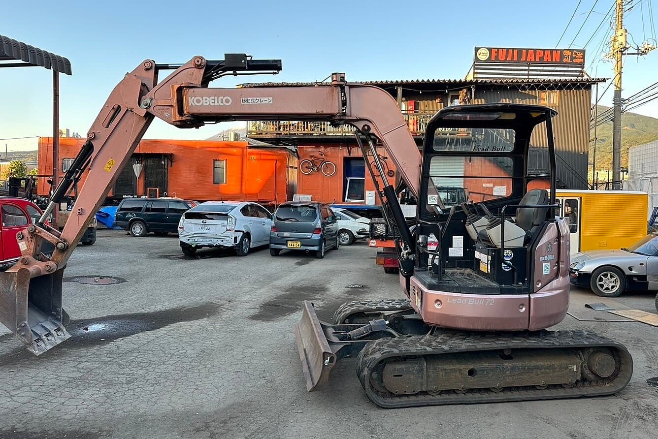 SK50UR-6E, used mini excavator