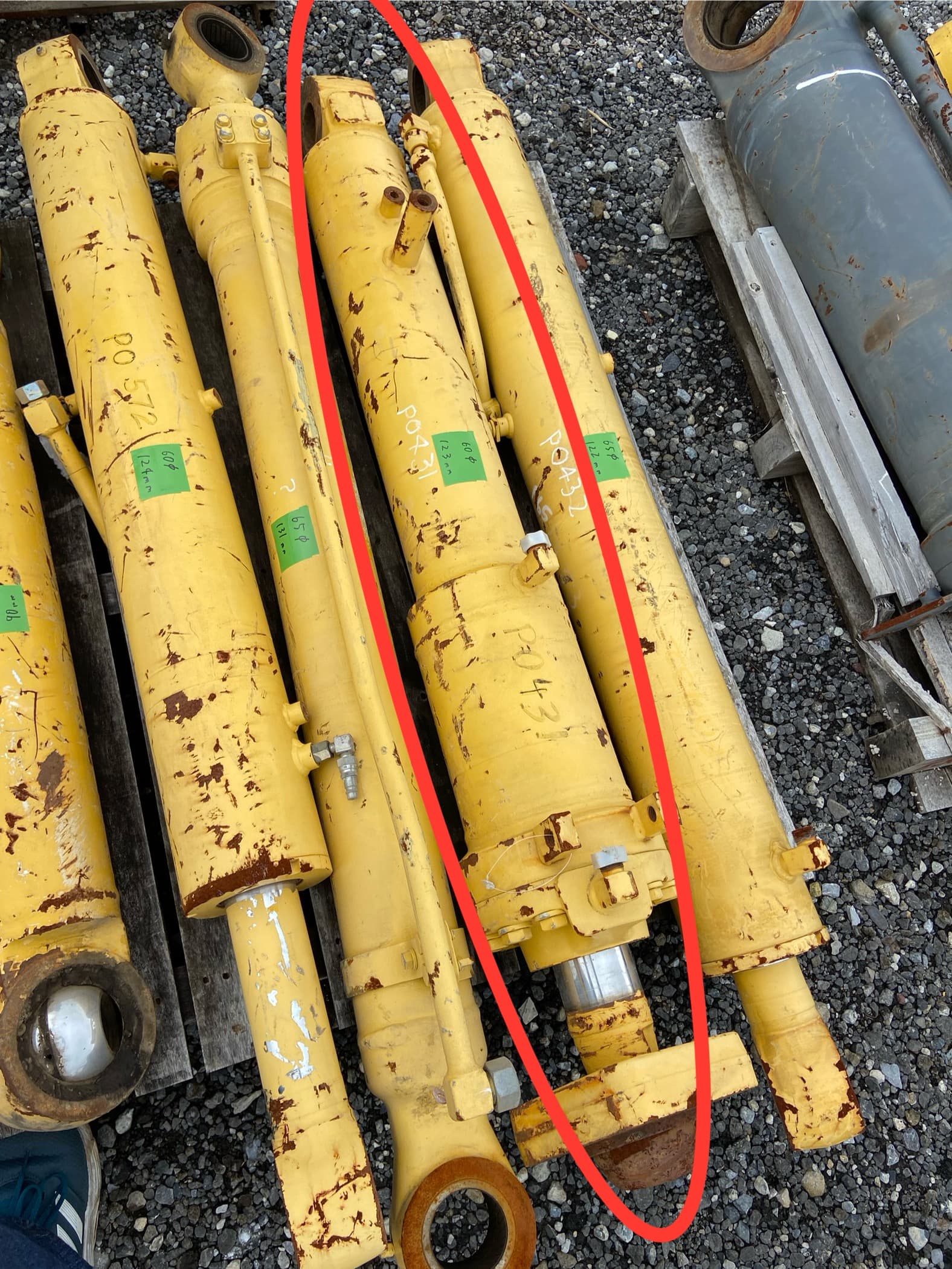 cylinder, used lights & accessories