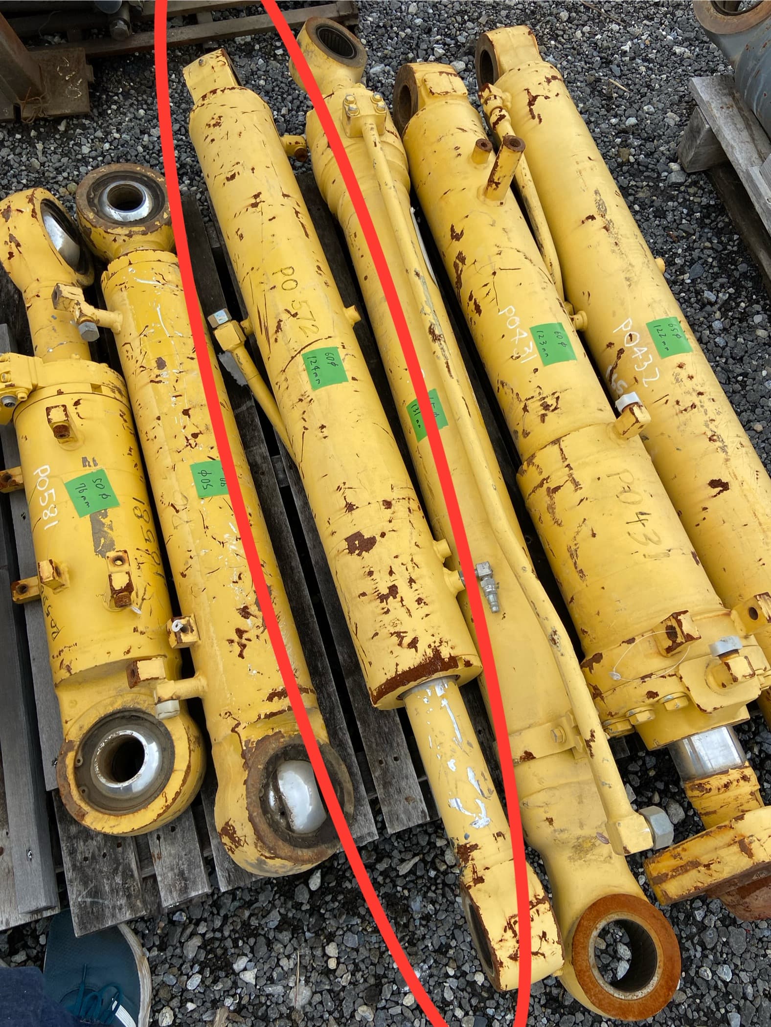 cylinder, used lights & accessories