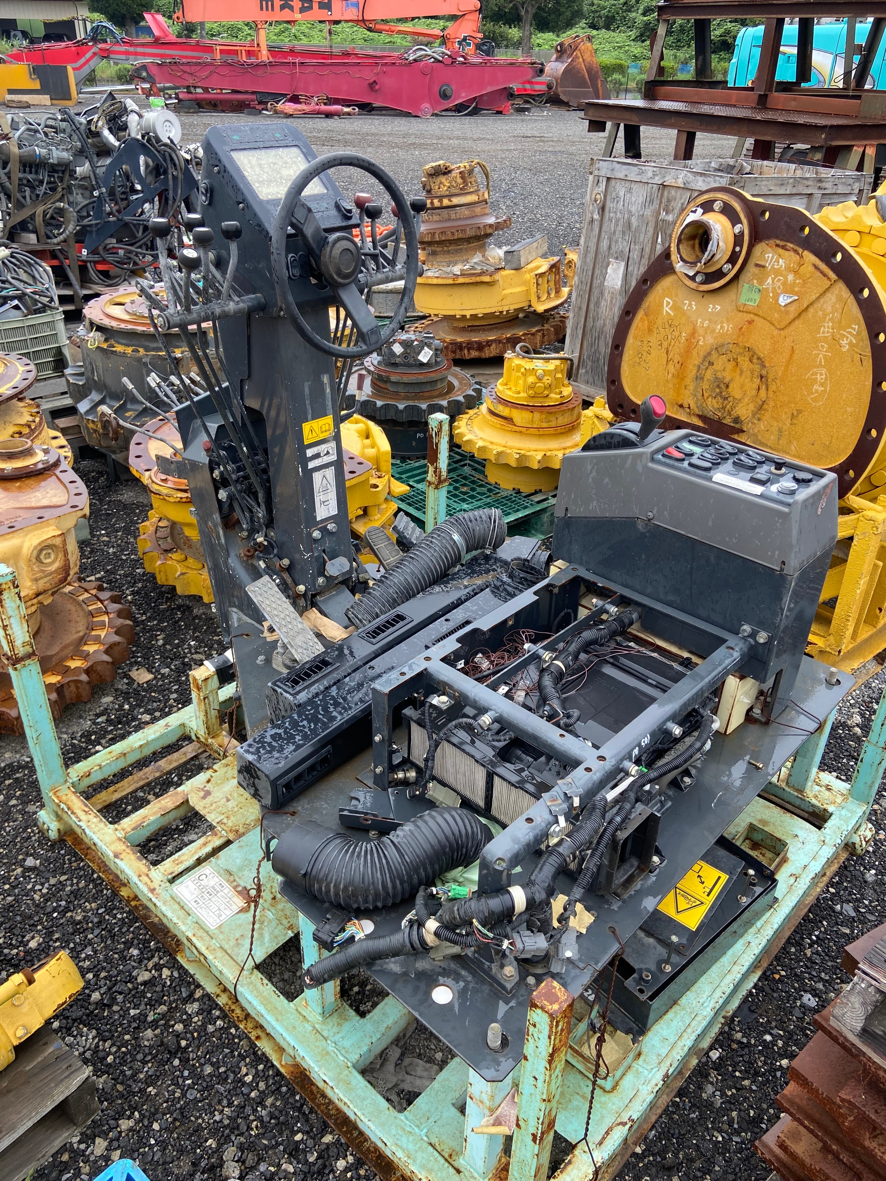 mortergreader Steering, used lights & accessories