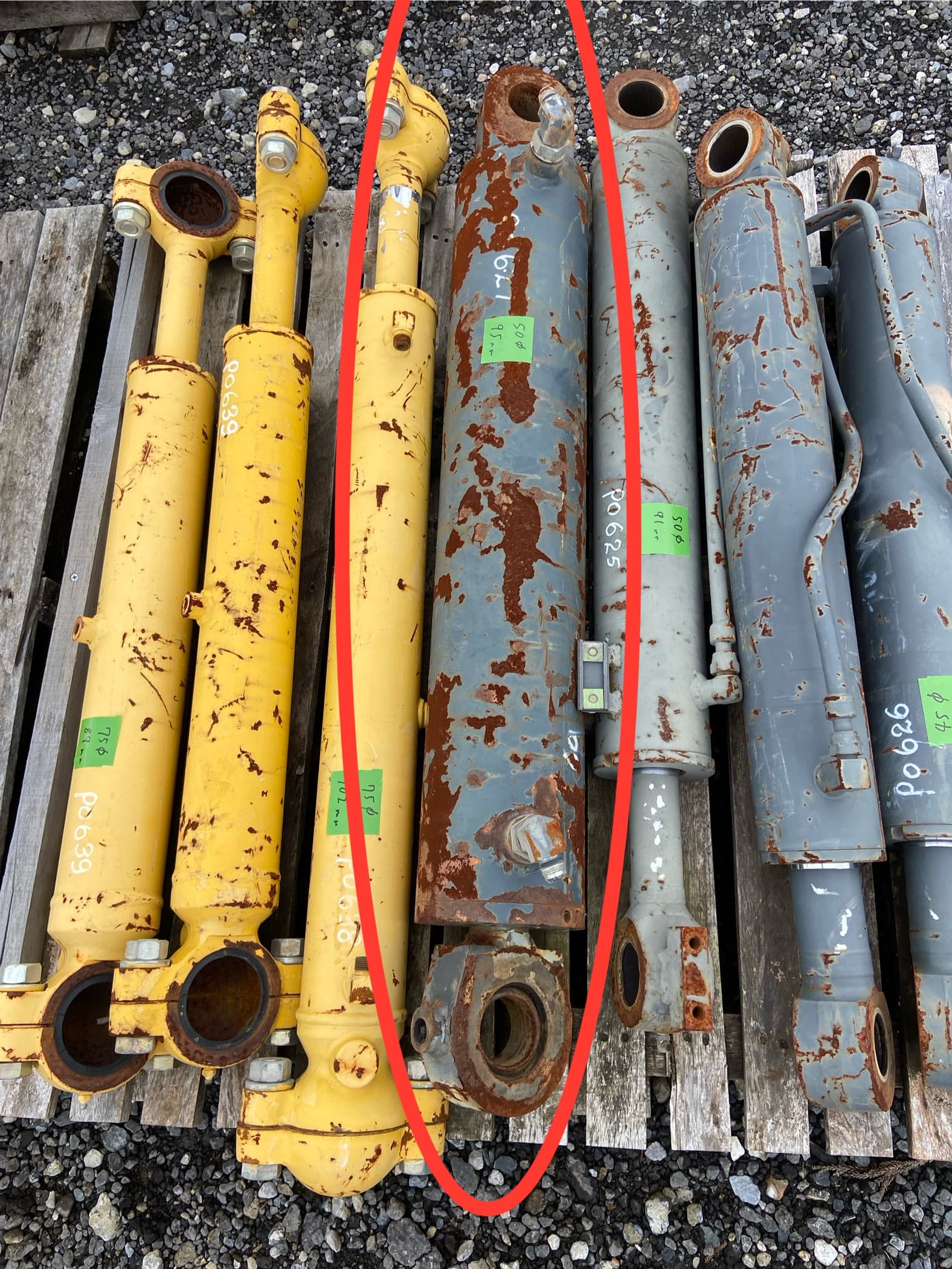 cylinder, used lights & accessories
